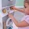 KidKraft White Wooden Laundry Play Set, Stacking Washer & Dryer with Iron & Basket